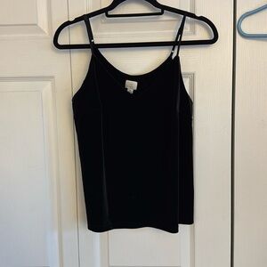 Velvet tank top